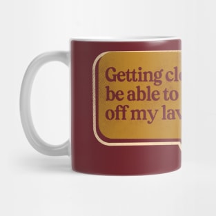 Get Off My Lawn Age Mug